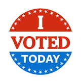 Muka I Voted Today Labels, 2
