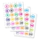 Muka 480 PCS 2" Dia Round Number Stickers, Office, Classroom, Organizing Number Labels