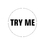 Muka 500 PCS 0.75 Inch Try Me Stickers