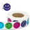 Officeship 500 PCS 1" Assorted Color Smiley Face Stickers