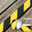 Muka Warning Floor Tape, 2 Inch x 59 Feet Safety Stripe Tape for Floor, Walls, Pipes and Equipment Marking