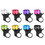 Customizable Aluminum Mini Bicycle Bell Fits 22.2mm (.87) Handlebars, Laser Engraved