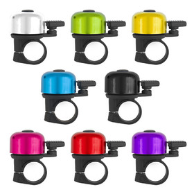 Blank Alloy Mini Bicycle Bell in Various Colors