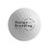 Muka Custom Golfball Stress Reliever One Color Silk Screen Printing, Price/Piece
