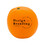 Muka Custom Oranges Stress Reliever One Color Silk Screen Printing, Price/Piece