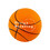 Muka Custom Basketball Stress Reliever One Color Silk Screen Printing, Price/Piece