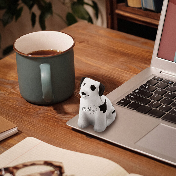 Muka Custom Dalmatian Stress Reliever Personalized Puppy Stress Reliever, One Color Silk Screen Printing, Price/Piece