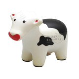 Muka Custom Cow Animal Toy Stress Reliever Cow PU Balls, One Color Silk Screen Printing, Price/Piece