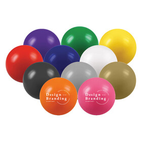 Aspire 100 PCS Custom Glossy Stress Ball, Squeeze Balls for Finger Exercise, Stress Reliever One Color Silk Screen Printing