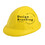 Muka Custom Hard Hat Stress Reliever, Custom Safety Helmet Stress Reliever One Color Silk Screen Printing