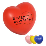 Muka Custom Heart-shaped Toy Stress Reliever One Color Silk Screen Printing, Price/piece