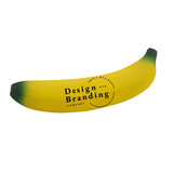 Muka Custom Banana Fruit Stress Balls Stress Reliever One Color Silk Screen Printing, Price/Piece