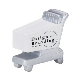 Muka Custom Shopping Cart Stress Reliever One Color Silk Screen Printing, Price/Piece