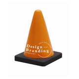 Muka Custom Barricade Shaped Toys Stress Reliever One Color Silk Screen Printing, Price/Piece