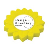 Muka Custom Sunflower Shaped Toy Stress Reliever One Color Silk Screen Printing, Price/Piece
