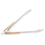 Aspire 19 Inch Stainless Steel BBQ Tongs Bamboo