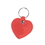 Blank Faux Leather Heart Shaped Light Up Keychain, 2" H x 2" W, Price/Piece