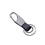 Blank Metal Upscale 2 Detachable Key Rings, Price/Piece