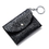 Aspire Blank Leather Coin Purse Wallet Card Case Holder w/ Key Ring, 4-2/5" L x 3-1/5" W, Price/piece