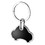 Aspire Blank Car House Oval Round Shape Key Chain, Metal Key Ring