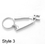 Blank Emulation Little Clamp with Keychain, Price/Piece