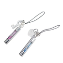 Hourglass Key Chain with Love Lock, Couple Keychain, Perfect Anniversary Gift, 1 Pair