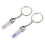 Hourglass Capsule Shape Key Chain, Couple Keychain, Perfect Valentine's Day Gift, 1 Pair, Price/pair
