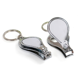 Aspire Blank Nail Clippers with Bottle Opener Keychain, 3.75