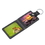 Blank Leather Keychain with Mini Photo Holder, Key Fob Wallet, 2.95" L x 2.35" W, Price/piece