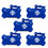 Custom Pet Watse Bag Dispenser, Bone Shaped Dispenser with 15 Bags, 3 1/4"L x 2"W x 2"H, Price/each