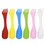 Blank Reusable 3 In 1 Multi-Functional Plastic Knife Fork Spoon for Kids for Travel, Price/piece