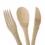Aspire Blank Eco Friendly Reusable Bamboo Utensils Cutlery W/ Pouch, Price/SET