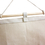 Blank Wall Door Cloth Hanging Storage bag organizer, 13-7/9"W x 31-1/2"H (4 large Pockets- Natural), Price/Piece