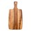 Muka Cutting Board, Rectangular Board Acacia Wood Board for Kitchen, Meat and Cheese, 14 3/4 x 7 x 5/8 Inch