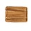 Muka Chopping board Square Simple Style for Placing and Displaying Fruit Food, Three Sizes Large Medium Small, Acacia Wood
