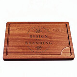 Muka Custom Ebony Cutting Boards Board for Chopping and Serving,11 13/16 x 7 7/8 x 3/4 Inch,Laser Engraved
