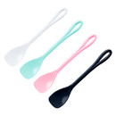100 PCS Disposable Plastic Spoons for Dessert, Ice Cream and Frozen Yogurt, 4.44