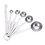 Custom 5-Piece Stainless Steel Measuring Spoons and 1 Leveler Set, Perfect for Cooking or Baking
