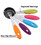 10-Piece Stainless Steel Measuring Cups and Spoons with Silicone Handle Set, Perfect for Cooking or Baking, Price/1 set