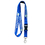 Blank Polyester Lanyard with Detachable Buckle, 5/8"W x 36"L, Price/piece
