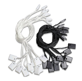 TOPTIE 1000PCS/Pack 7 Inches Hang Tag String Snap Lock Pin Loop Fastener Hook Ties Easy and Fast to Attach