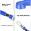 Muka 50 PCS Neck Nylon Lanyard Wholesale Swivel Hook Strap for Id Badges Holders Keys Chains Exhibition, 17.7 x 3/8 inches, Price/50 pcs