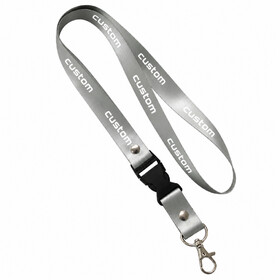Muka Custom Printing Lanyard with Buckle ID Badge Holder for Office Event Exhibition