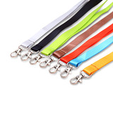 Muka 7 Pcs Polyester Lanyard Neck Strap With Swivel Lobster Clasp For Badges Holders Exhibition Id Card Name Tag Holder, 0.6
