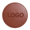Customized Round Leather Coasters, 3-7/8" Diameter, Price/Piece