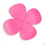 Pure Flower Clover Silicone Coaster, Drinking Cup Mat