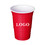 Muka Custom 16 Oz. Red Plastic Cup for Big Birthday Party, Screen Printed