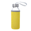 Custom Glass Water Bottle with Protective Bag, 10 oz , Silkscreen, Price/piece