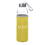 Aspire Custom Glass Water Bottle with Protective Bag, 17 oz , Silkscreen, Price/piece