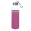 Blank Glass Water Bottle with Protective Bag, 17 oz, Price/piece